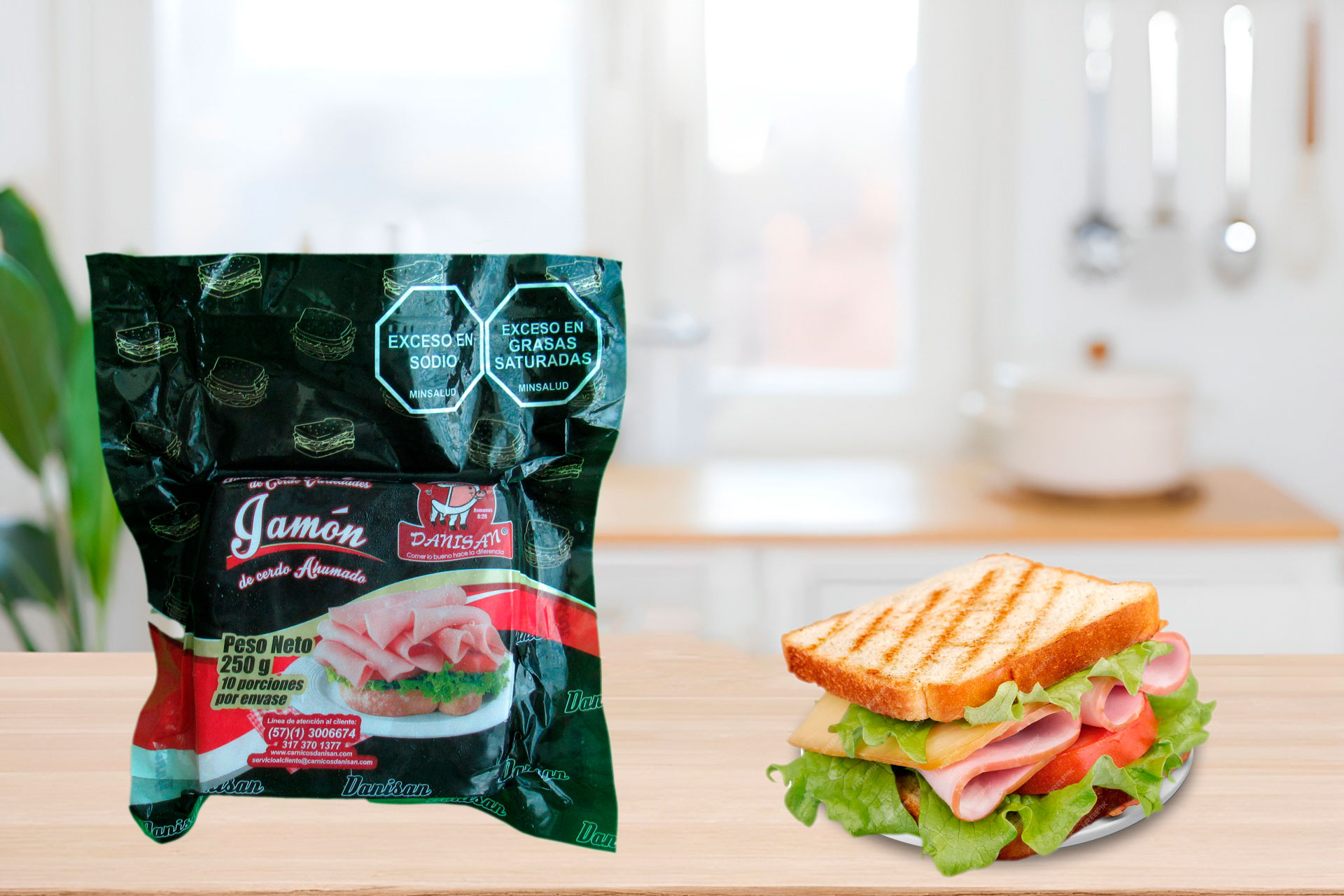 JAMÓN DE CERDO DANISAN